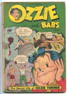 Ozzie and Babs #3 1948-Golden Age teen humor-G
