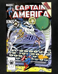 Captain America #314