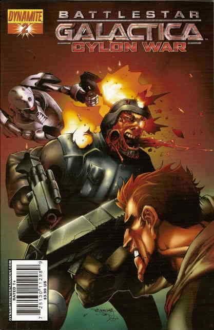 Battlestar Galactica: Cylon War #2A VF; Dynamite | save on shipping - details in