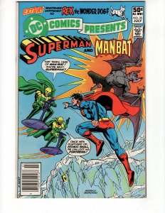 DC Comics Presents #35 Newsstand Edition Man-Bat Appearance