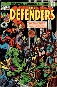 The Defenders #24 (1975) The Defenders