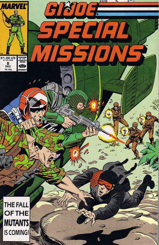 G.I. Joe Special Missions #8 FN ; Marvel | Mike Zeck