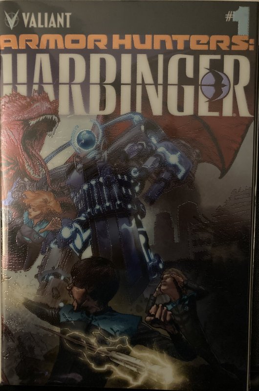 Armor Hunters: Harbinger #1B (2014) Chromium Variant