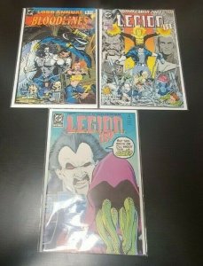 LEGION 2PC+LOBO ANNUAL #1 3PC LOT (VF) LOBO LOT!! 1989-93
