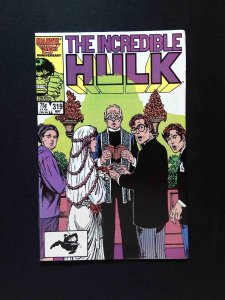 Incredible Hulk #319  Marvel Comics 1986 VF+