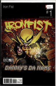 Iron Fist #1 Andrews Cover (2017) Hip Hop Variant!