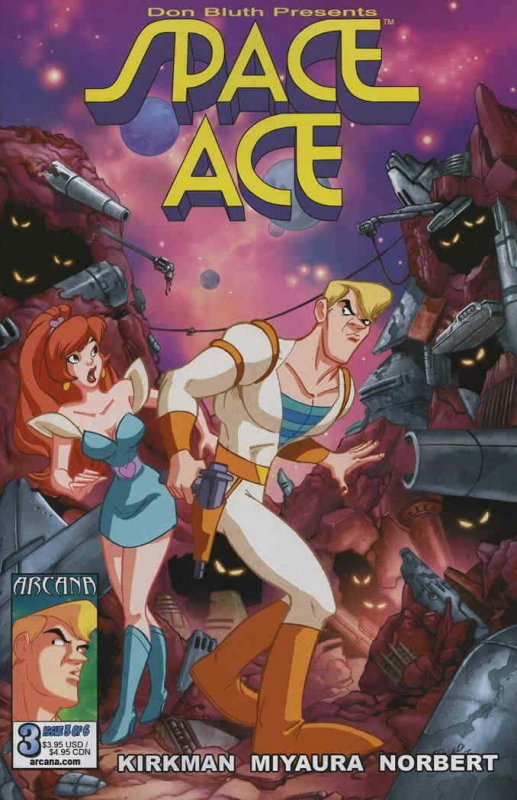 Don Bluth Presents Space Ace #3 VF/NM; Arcana | save on shipping - details insid