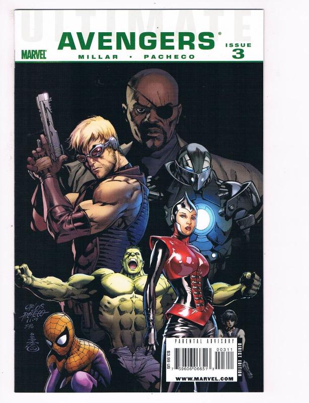 Ultimate Avengers # 3 NM Marvel Comic Books Thor Hulk Iron Man S93