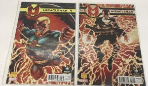 Miracleman (2014) # 1-2 (FN/VF) Complete Set • Mick Anglo • Carry Leach • Marvel