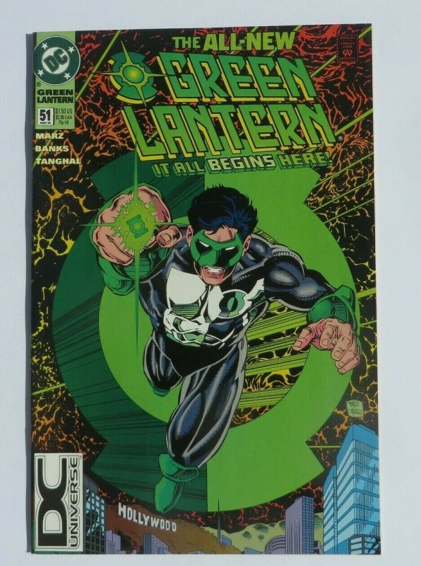 Green Lantern #51 NM/MT 9.6-9.8 High Grade Scarce DC Universe Logo Variant 1994