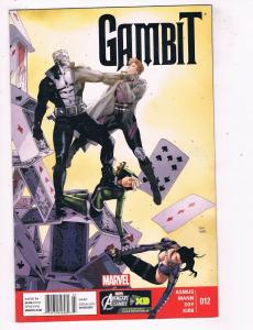 Gambit #12 Marvel Comic Book (2012 5th Series)  Rogue Tombstone Joelle HH1