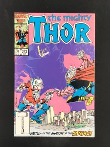 Thor #372 (1986) 1st Cameo Team Appearance of the Time Variance Authority