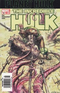Incredible Hulk, The (2nd Series) #92 (Newsstand) FN ; Marvel | Planet Hulk Greg