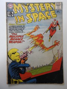 Mystery In Space #72 VG-! 1/2 in spine split, centerfold detached top staple