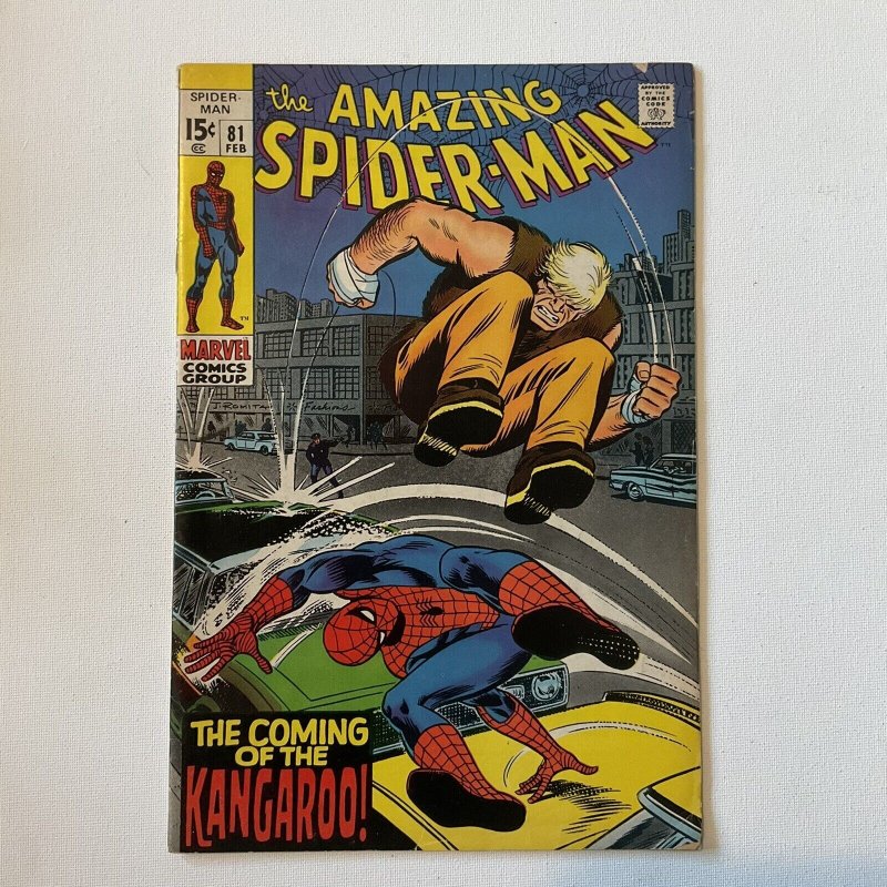 Amazing Spider-Man 81 Fine- Fn- 5.5 Marvel 1970
