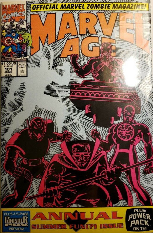 MARVEL AGE #101 (JUNE 1991) 