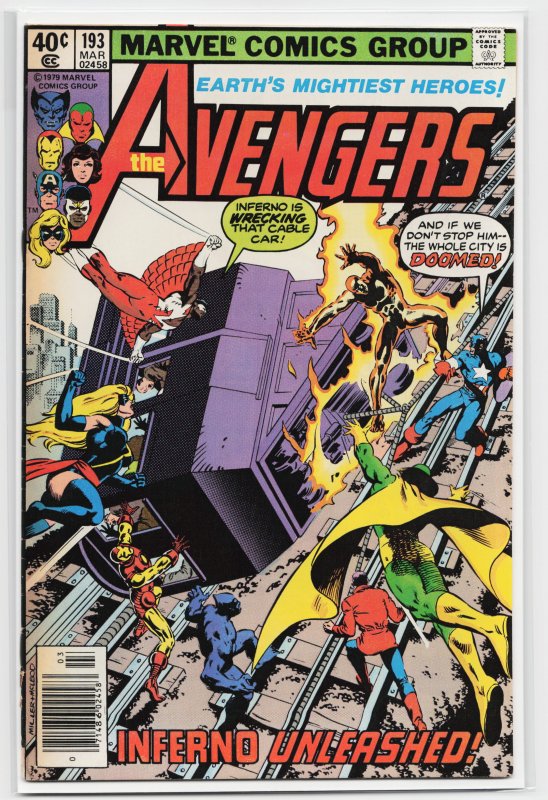 The Avengers #193 (1980) The Avengers