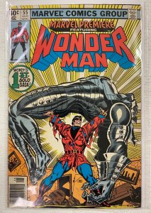 Marvel Premiere #55 Newsstand Wonder Man 4.0 VG (1980)