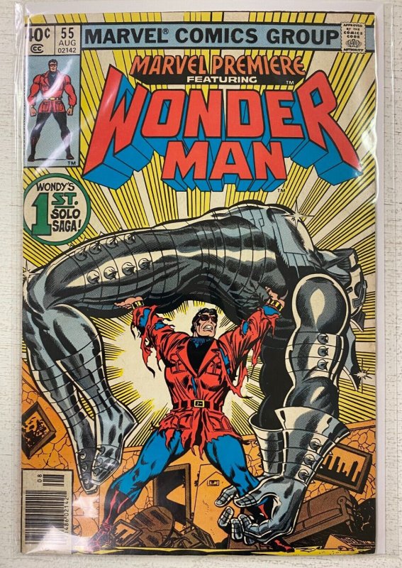 Marvel Premiere #55 Newsstand Wonder Man 4.0 VG (1980)