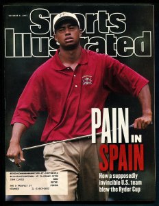 Sports Illustrated ( 7.5 VFN-)  Tiger Woods /  October 1997