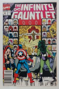 The Infinity Gauntlet #2 Newsstand (1991)