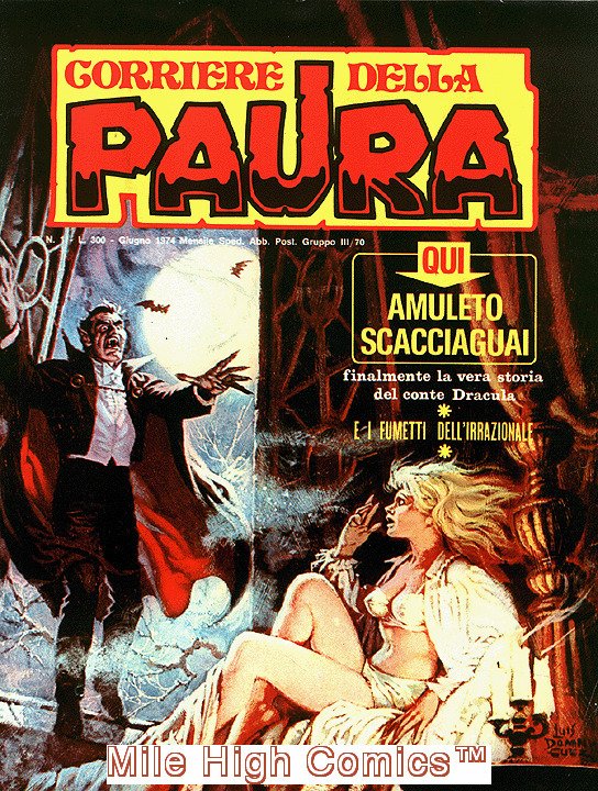 PAURA MAGAZINE ITALIAN (1974 Series) #1 Very Fine