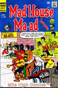 MADHOUSE MA-AD (1969 Series) #68 Very Good Comics Book 