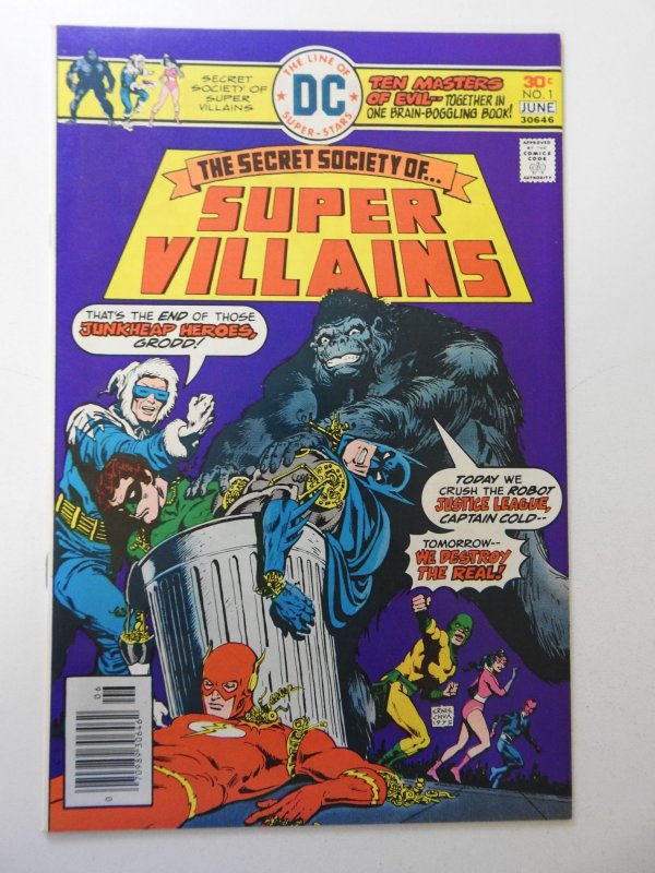 Secret Society of Super-Villains #1 (1976) VF- Condition!