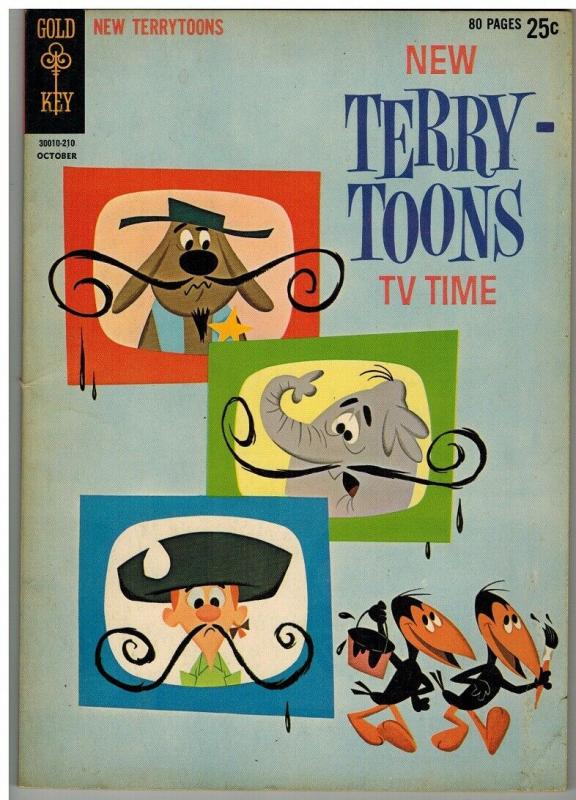 NEW TERRYTOONS (1962-1979 GK) 1 (TV TIME) VG HECKLE & J COMICS BOOK