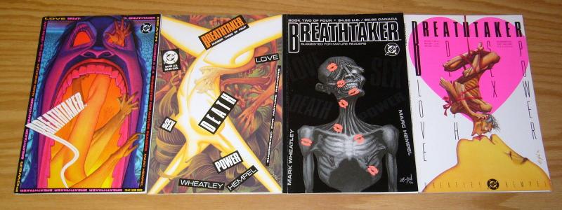 Breathtaker #1-4 VF/NM complete series - mark wheatley - marc hempel - dc set