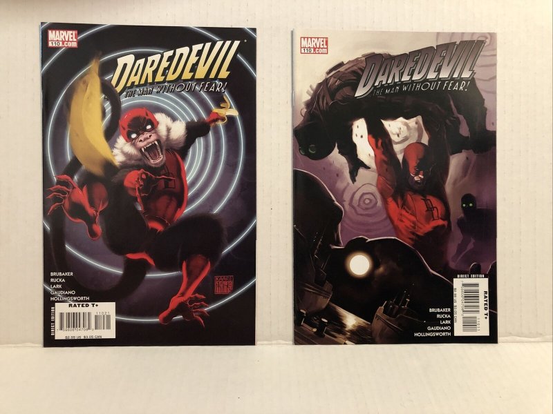 Daredevil #110 Lot Of 2 Variants