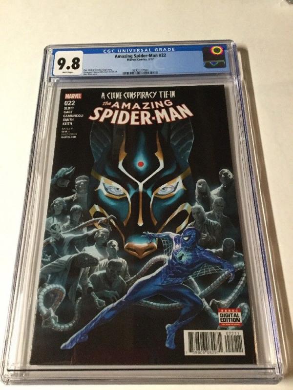 Amazing Spider-man 22 Cgc 9.8 Alex Ross Cover 2015 Series Vol 4