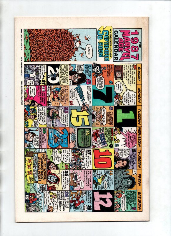 Marvel Age #57 - US Agent - Grey Hulk - Symbiote - 1987 - VF/NM