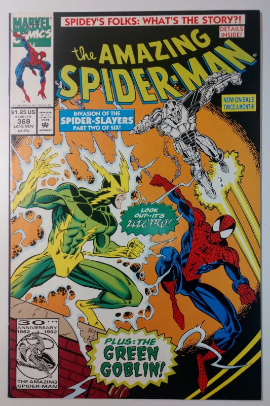 The Amazing Spider-Man #369 (9.0, 1992)