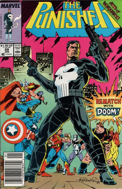 Punisher, The (2nd Series) #29 (Newsstand) VF ; Marvel | Acts of Vengeance