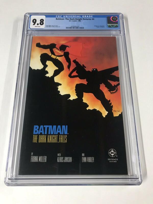 Batman The Dark Knight Returns 4 Cgc 9.8 1st Print 2030361024