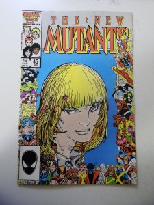 The New Mutants #45 (1986) VF Condition