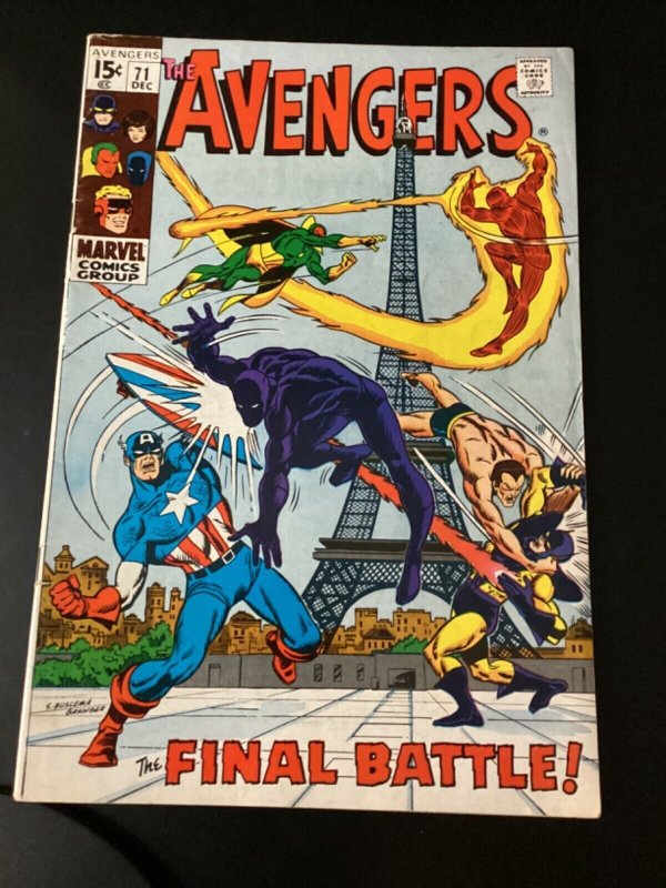 Marvel Comics, Avengers #71, 1969, 1st Invaders, endgame, Look!