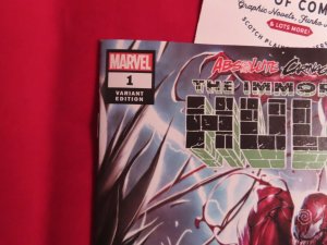 Absolute Carnage Immortal Hulk #1 NM In Hyuk-Lee Variant 1:50 Marvel Comics