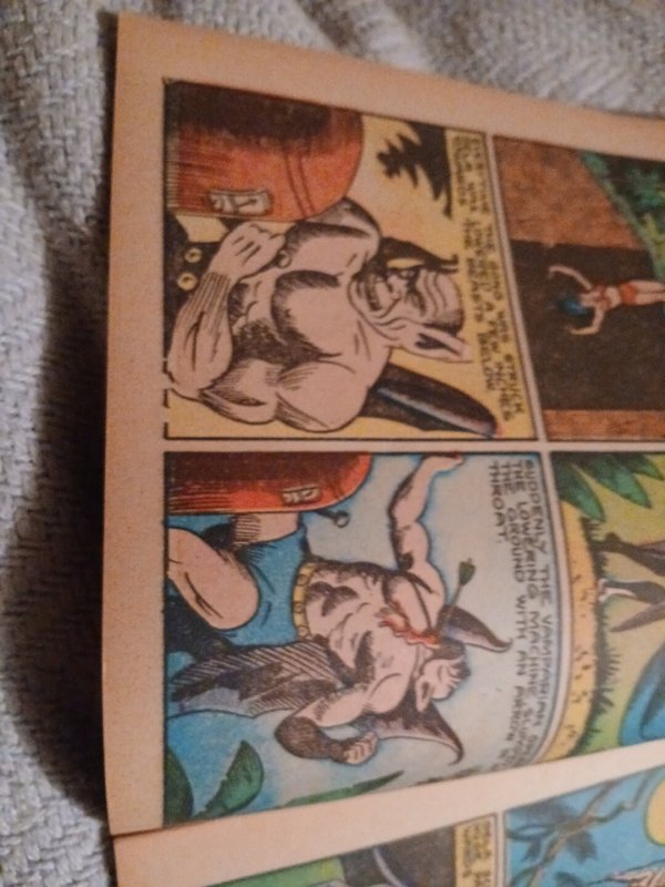 Zor the Mighty #2 1946 coverless golden age Jungle Batman