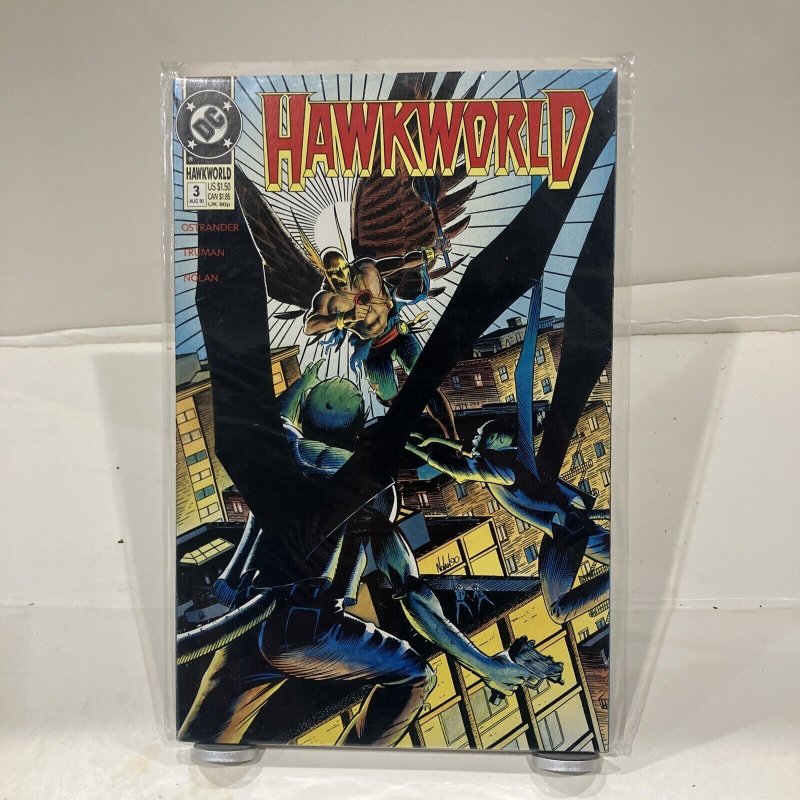 Hawkworld #3 DC Comics (1990) NM- 2nd Series 1st Print Comic Book