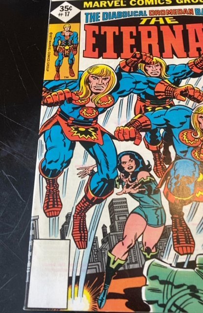 Eternals 17 1st Series Marvel 1977 VG Jack Kirby 1st Sigmar Whitman Variant