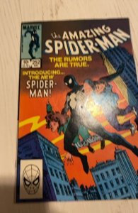 The Amazing Spider-Man #252 (1984)first black costume in Asm -description dimpl