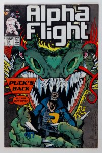 Alpha Flight #59 (1988) 1st appearance of Jade Dragon