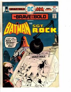 Lot Of 4 Brave & The Bold DC Comic Books # 123 124 125 126 Batman Superman J276