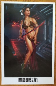 11 x 17 ART PRINT Star Wars Leia Cosplay Benny Powell