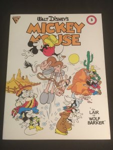 GLADSTONE COMICS LIBRARY #3: MICKEY MOUSE The Lair of Wolf Barker