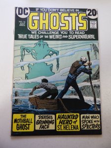 Ghosts #16 (1973) VG Cond centerfold detached at 1 staple, moisture stain fc
