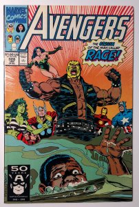 Avengers #328 (7.0, 1991) Origin of Rage