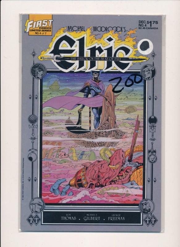 FIRST Comics LOT of 8! Michael Moorcock's ELRIC  VERY FINE+ (HX862) 